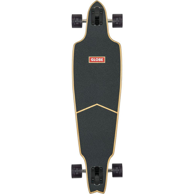 Globe Prowler Classic Bamboo/Blue Mountains 38" Drop Through Longboard - Longboards USA