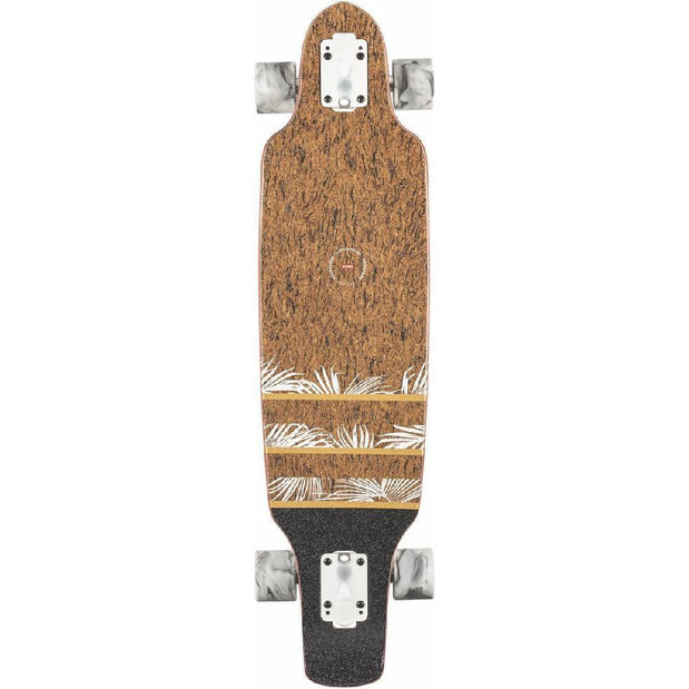 Globe Spearpoint Mini Cork Agave 33 inch Drop Through Cruiser Longboard - Longboards USA