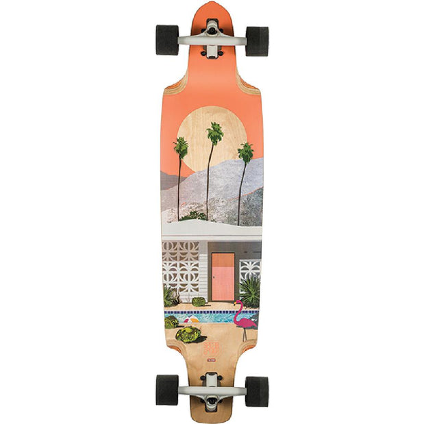 Globe Spearpoint Motel 40" Drop Through Longboard - Longboards USA