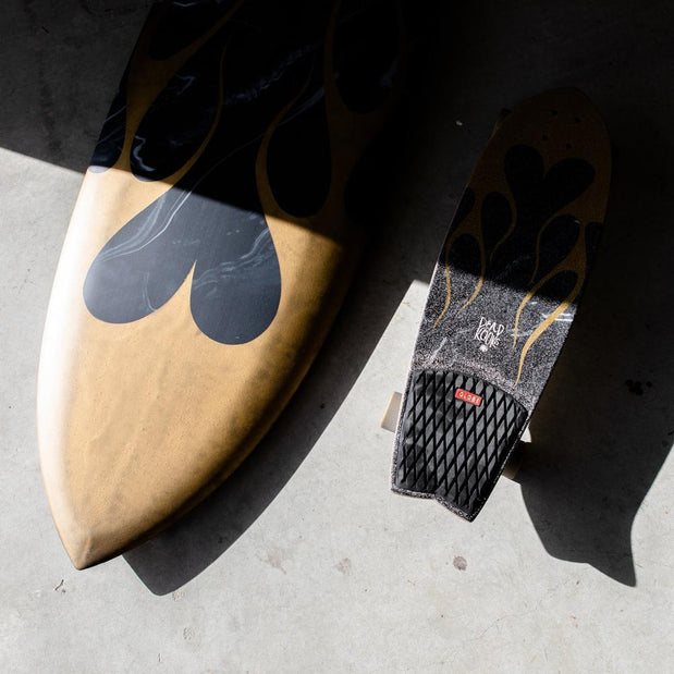 Globe Sun City Complete 30" Kicktail Cruiser Gold/Marble - Longboards USA