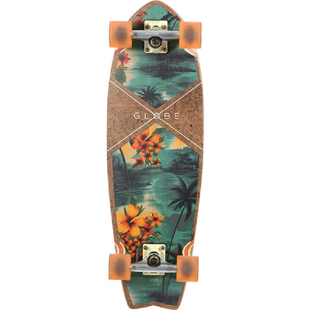 Globe Sun City Hawaiian 30 inch Cruiser Longboard - Longboards USA