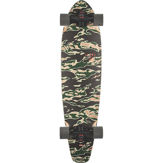 Globe The All Time 35" Tiger Camo Bamboo Kicktail Longboard - Longboards USA
