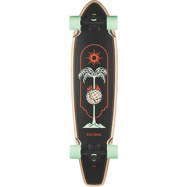Globe The All Time Skewered 35.875" Kicktail Longboard - Longboards USA
