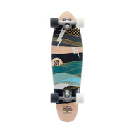 GoldCoast 27" Salvo Cruiser Longboard Skateboard with Kicktail - Longboards USA