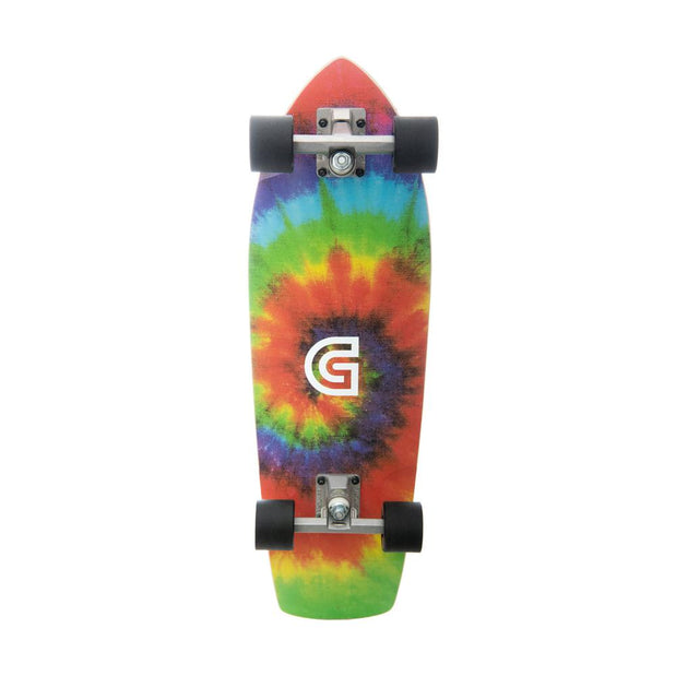 GoldCoast Boho 28" Cruiser Skateboard with Kicktail - Longboards USA