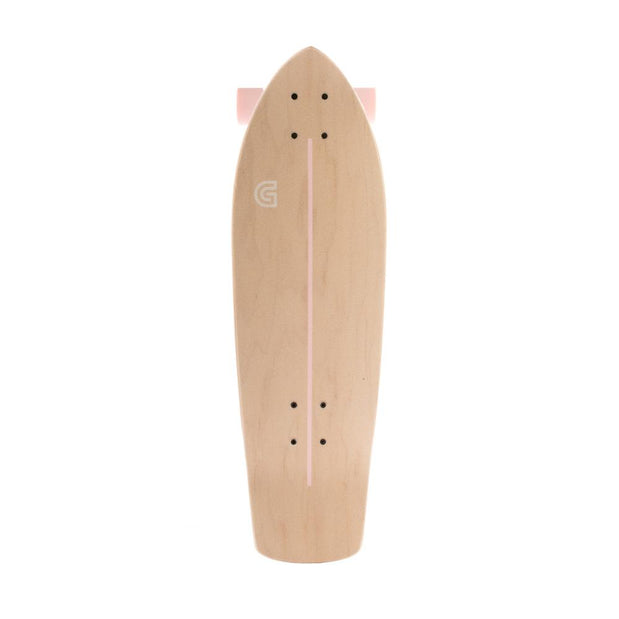 GoldCoast Classic Pink 28" Cruiser Longboard - Longboards USA