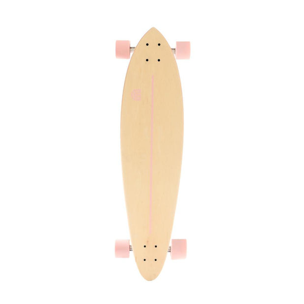GoldCoast Classic Pink 37" Pintail Longboard - Longboards USA