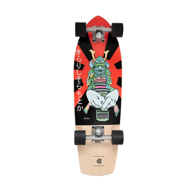 GoldCoast Last Samurai 28" Cruiser Longboard Skateboard - Longboards USA