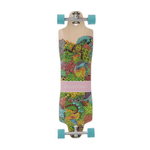 GoldCoast Namaste 36" Drop Through Longboard - Longboards USA