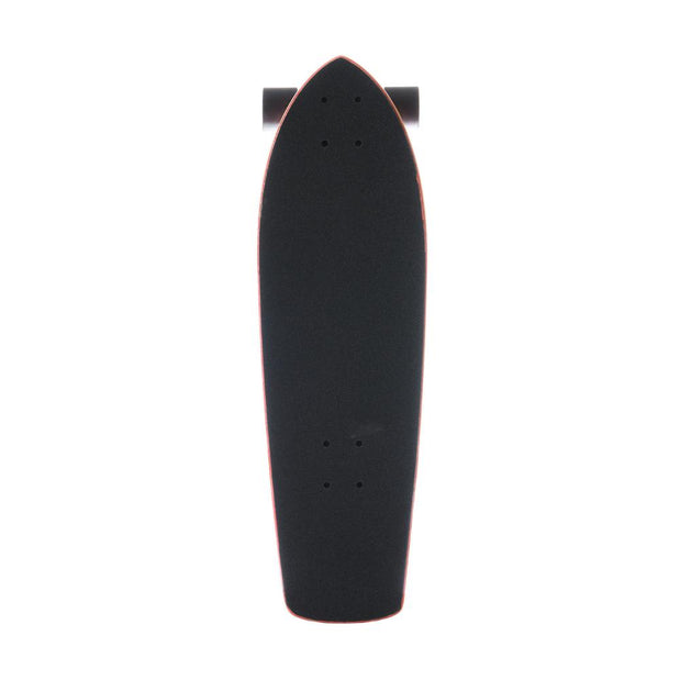 GoldCoast University Of Utah 28" Cruiser Skateboard Longboard with Kicktail - Longboards USA