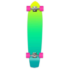 Gradient Green 36" Slimkick Longboard from Punked - Complete - Longboards USA