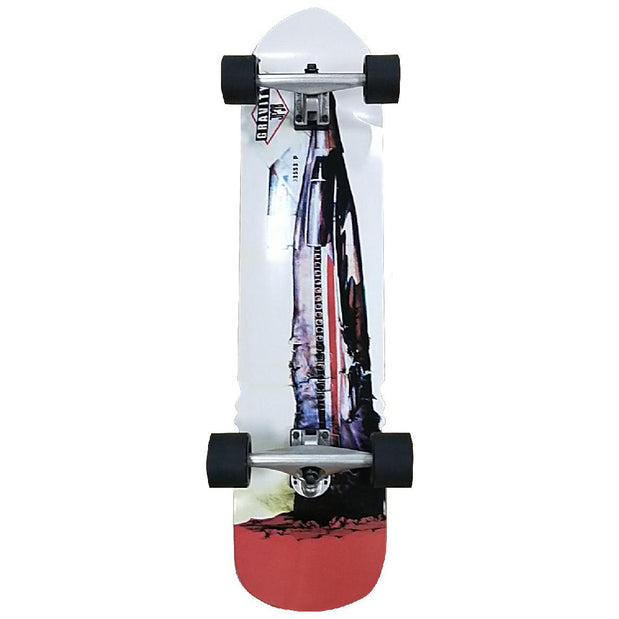 Gravity Beastie Boys 38" Cruiser Kicktail Longboard - Longboards USA