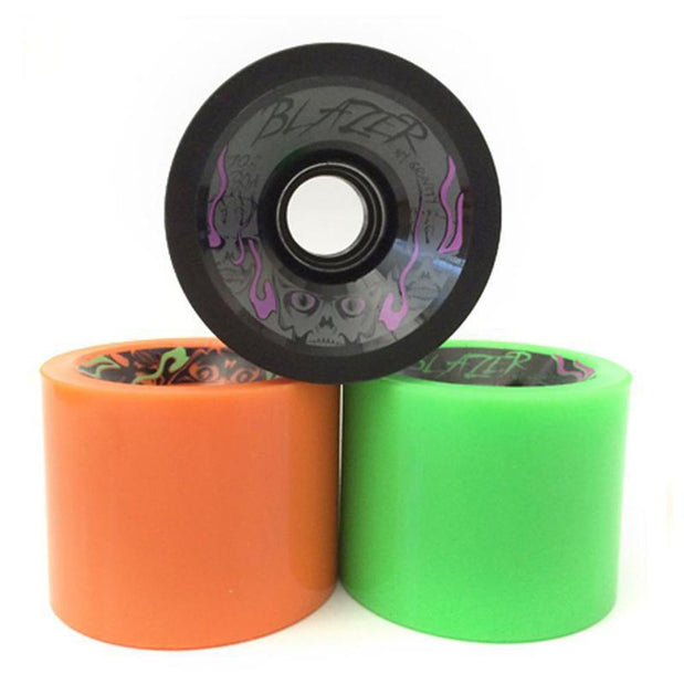 Gravity Big Kick 45" Tequila Sunrise Green Blue Longboard - Longboards USA