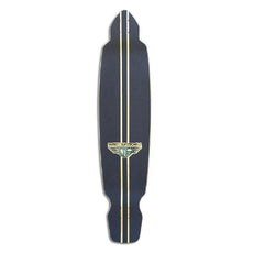 Gravity Big Kick 45" Tequila Sunrise Green Blue Longboard Deck - Longboards USA