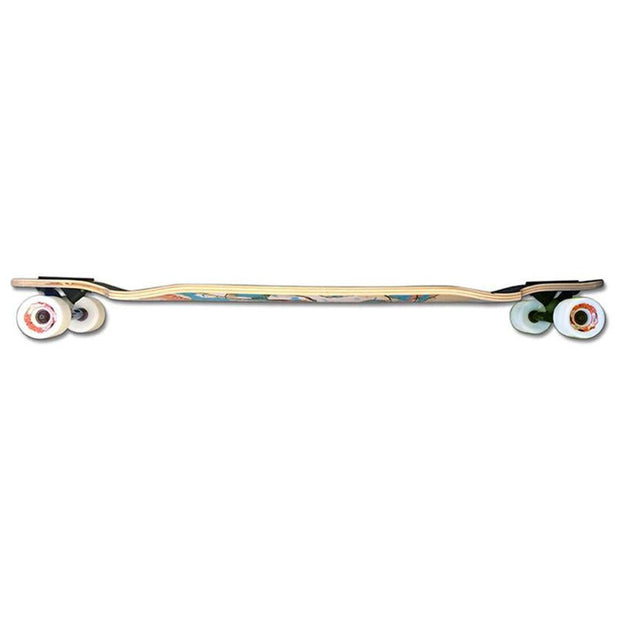 Gravity Double Drop Chi Longboard Cruise and Carve  41 inch - Complete - Longboards USA