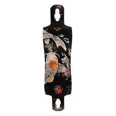 Gravity Double Drop Cruise and Carve 38" Karma Longboard - Deck - Longboards USA