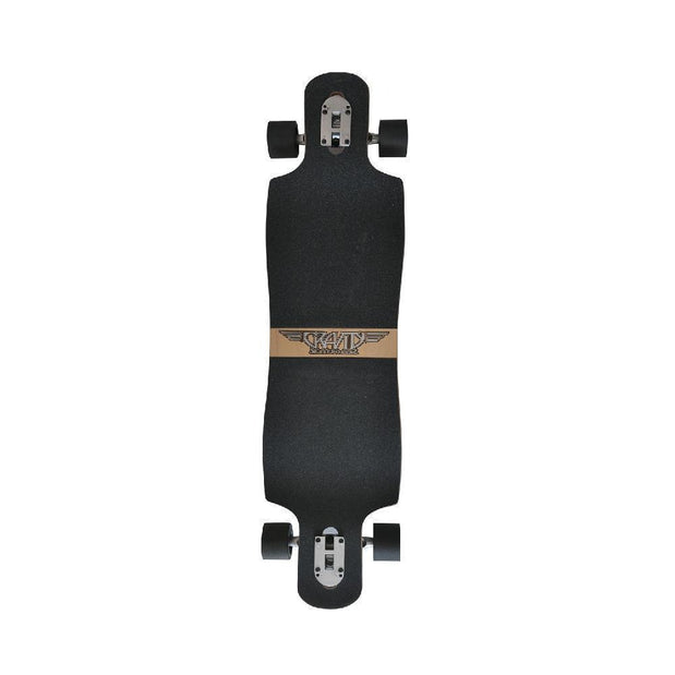 Gravity Drop Through 38" Pop Grunge Longboard - Longboards USA
