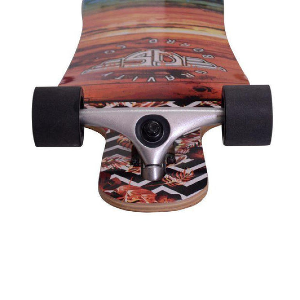 Gravity Drop Through 38" Pop Grunge Longboard - Longboards USA