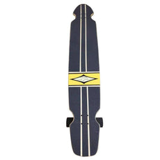 Gravity Ed Economy Pro Series Orange/Brown 55" Longboard - Longboards USA