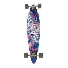 Gravity Flower Theme Logo 40" Pintail Longboard - Longboards USA