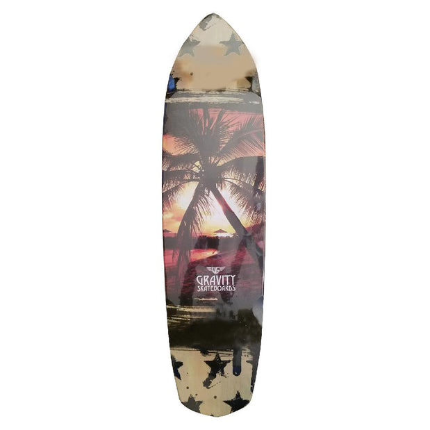 Gravity Last Resort 36" Cruiser Longboards Deck - Longboards USA