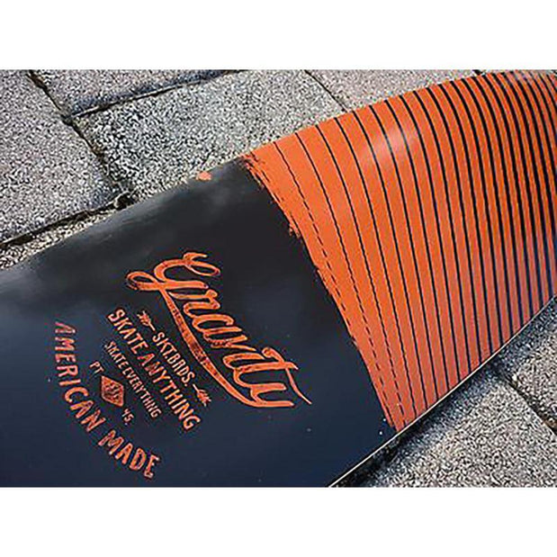 Gravity Longboard Blurred Lines Pintail Longboard 45" - Longboards USA