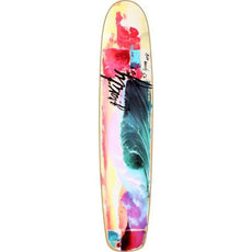 Gravity Longboard Spoon Nose 45" Tropical Splash Deck - Longboards USA