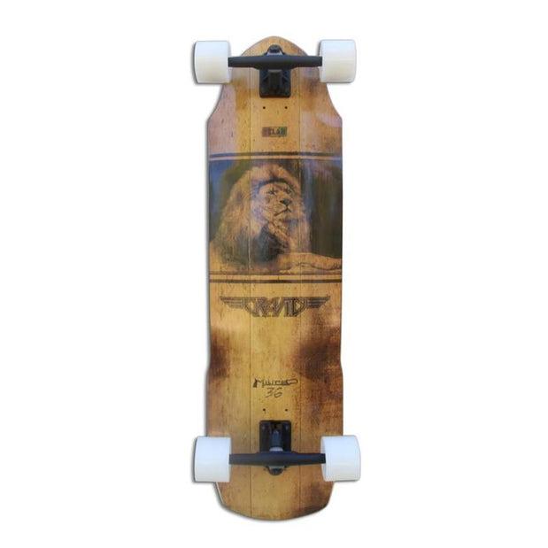 Gravity Miura 36" Selah Lion Longboard - Complete - Longboards USA
