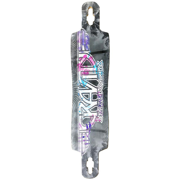 Gravity Paradise Fill Pro Drop Through 41" Longboard DECK - Longboards USA