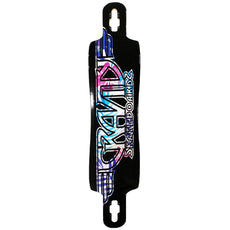 Gravity Paradise Plain 41" Drop Through Longboard Deck - Longboards USA