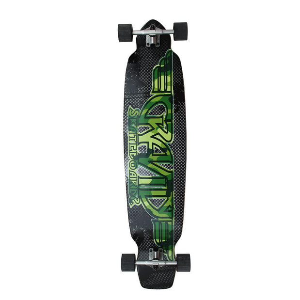 Gravity Pro Big Kick Wings Logo 45" Double Drop Longboard - Longboards USA