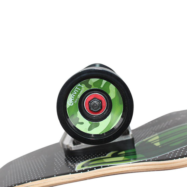 Gravity Pro Big Kick Wings Logo 45" Double Drop Longboard - Longboards USA