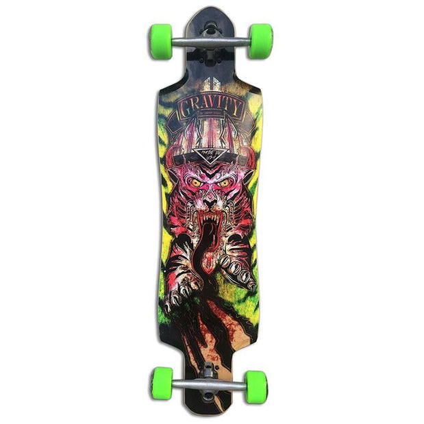 Gravity Raging Tiger 38 Drop Through Longboard - Complete - Longboards USA