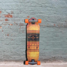 Gravity Ryan Ricker 35 inch Skateboard Longboard - Slick Ricker - Complete - Longboards USA