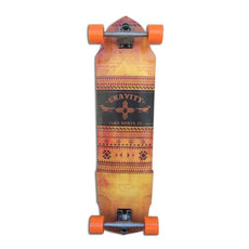 Gravity Ryan Ricker 35 inch Skateboard Longboard - Slick Ricker - Complete - Longboards USA