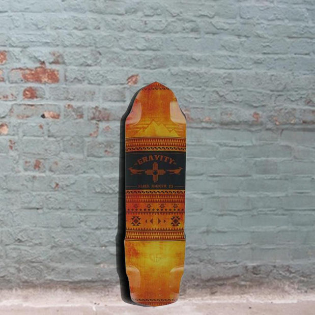 Gravity Ryan Ricker 35 inch Skateboard Longboard - Slick Ricker - Deck - Longboards USA