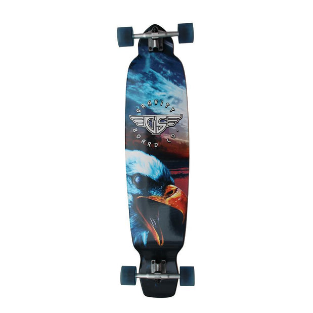 Gravity Screaming Eagle 43 Drop Down Kicktail Longboard - Longboards USA