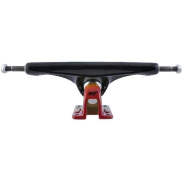 Gullwing Charger 9.0" Black/Rasta Longboard Trucks | Set of 2 - Longboards USA