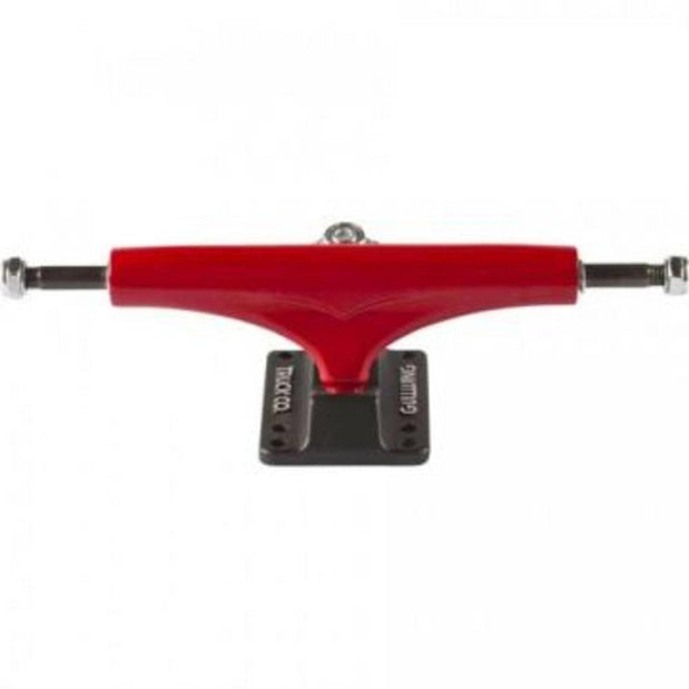 Gullwing Shadow DLX 8.0" Red/Black Skateboard Trucks | Set of 2 - Longboards USA