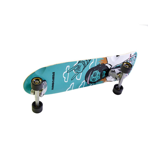 Hamboards Burst Squatch 32" Surfskate Cruiser Longboard - Longboards USA