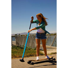 Kahuna Creations 42" Natural Black Wave Drop Down Longboard w/ Bear Trucks - Longboards USA