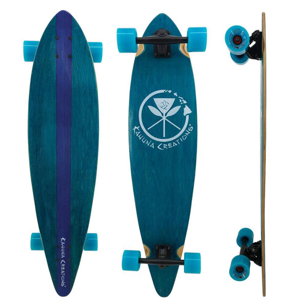 Kahuna Creations Hele Blue 40" Pintail Longboard - Longboards USA