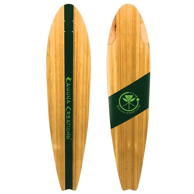 Kahuna Creations Only Pohaku Bamboo 46" Deck Longboard - Longboards USA