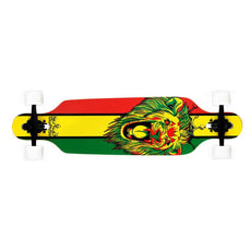 Krown - Elite Drop Through Rasta Lion 36" - Longboards USA