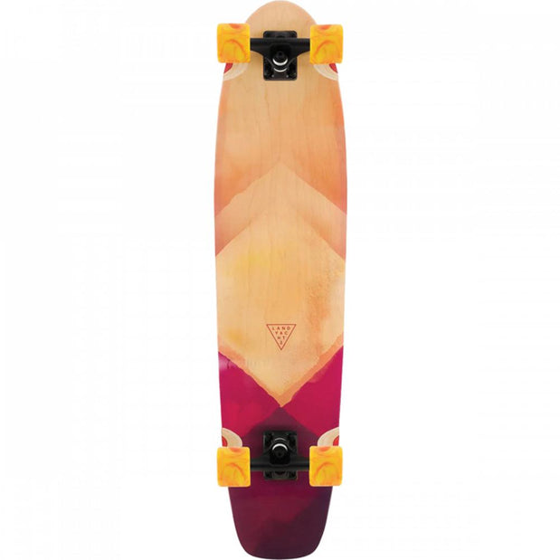 Landyachtz Ripper Watercolor | Setup 1 | 36.9" Kicktail Longboard - Longboards USA