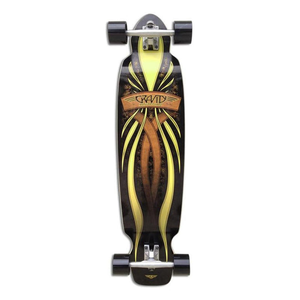 Longboard Gravity Mini Kick 40" - Sacred Gold - Complete - Longboards USA