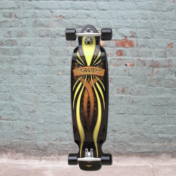 Longboard Gravity Mini Kick 40" - Sacred Gold - Complete - Longboards USA