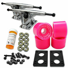 Longboard Starter Combo Kit - with 70mm Wheels - Chrome Trucks - Longboards USA