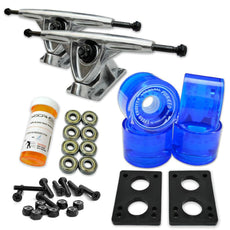 Longboard Starter Combo Kit - with 70mm Wheels - Chrome Trucks - Longboards USA