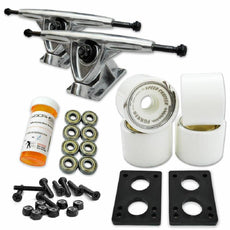 Longboard Starter Combo Kit - with 70mm Wheels - Chrome Trucks - Longboards USA